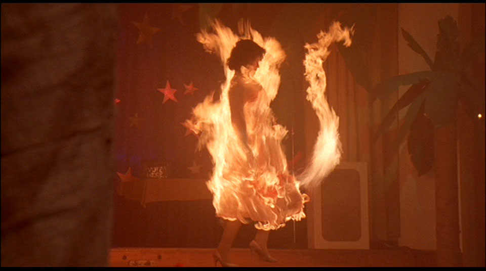Mary Lou on fire.