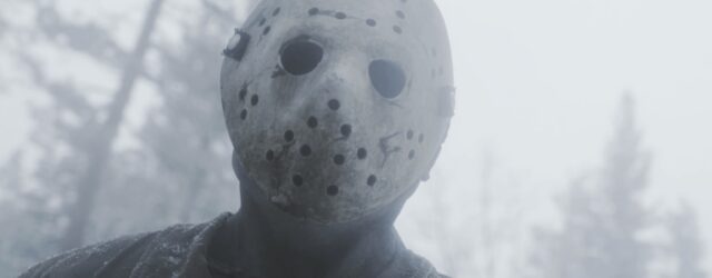 Jason Wearing His Hockey Mask in 'Never Hike In The Snow'