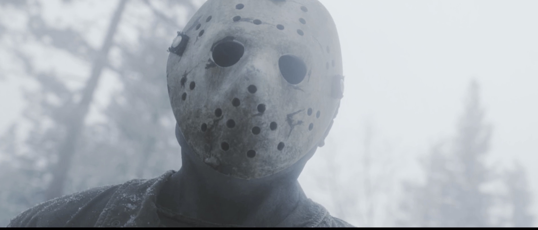 Jason Wearing His Hockey Mask in 'Never Hike In The Snow'