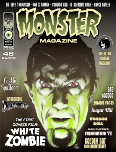 The cover of Monster Magazine Issue No. 9